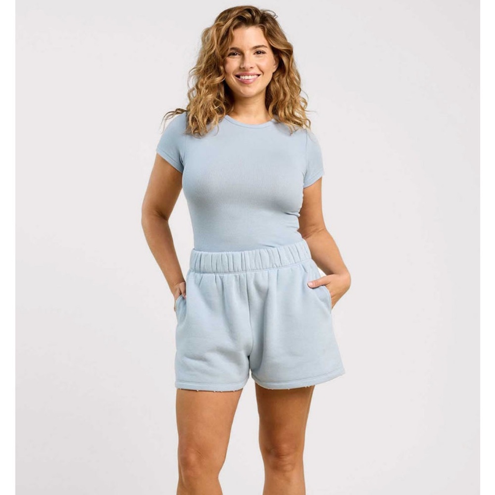 nuuds Vintage Fleece Shorts in Limited Edition “Mist”